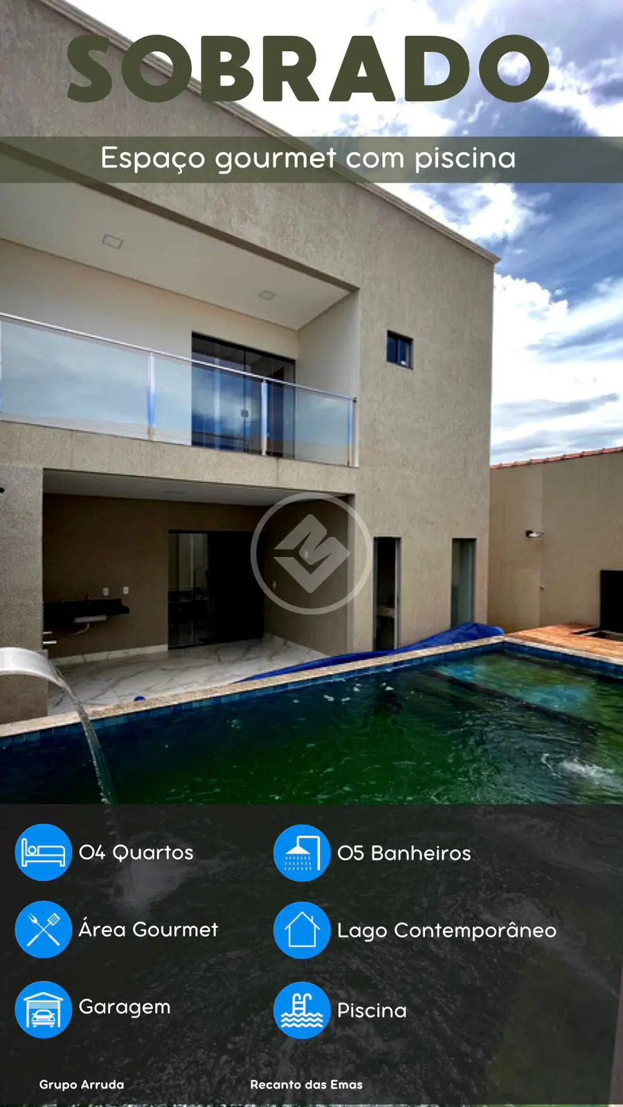 Sobrado à venda com 4 quartos, 220m² - Foto 1